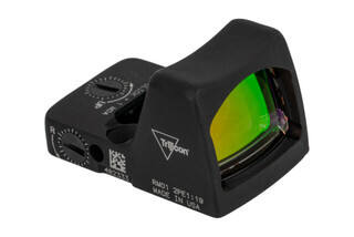 Trijicon RMR Type 2 Adjustable LED Reflex sight features a 3.25 MOA reticle and black anodized finish